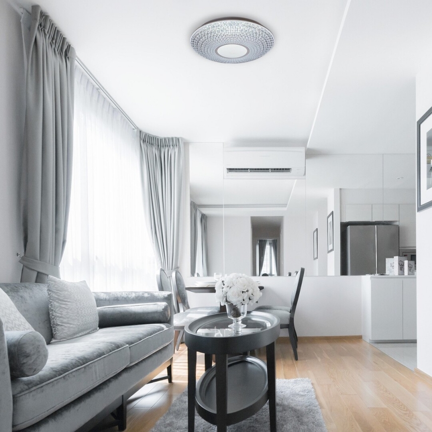 Rabalux - LED Stmívatelné stropní svítidlo LED/48W/230V pr. 41 cm + dálkové ovládání