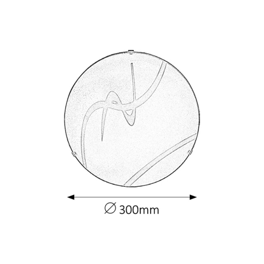 Rabalux - Stropní svítidlo 1xE27/60W/230V