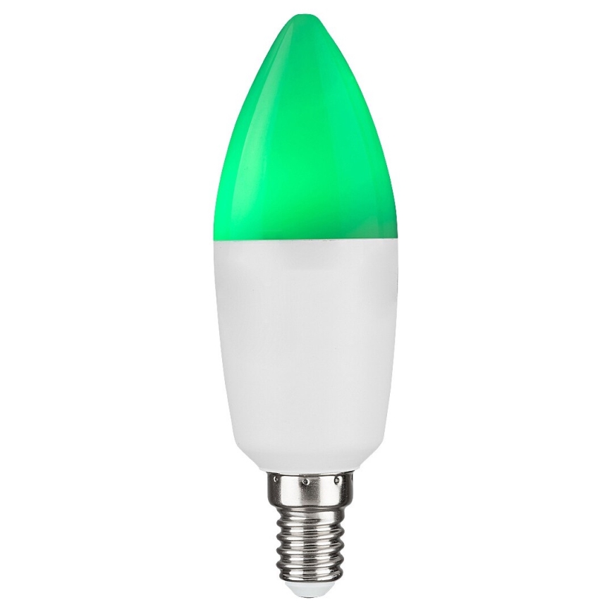 Rabalux - LED RGB Stmívatelná žárovka C37 E14/5W/230V Wi-Fi 3000-6500K