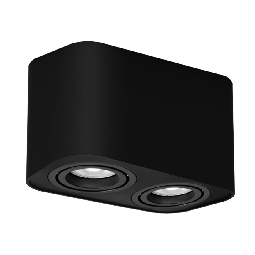 Rabalux - Bodové svítidlo 2xGU10/42W/230V černá
