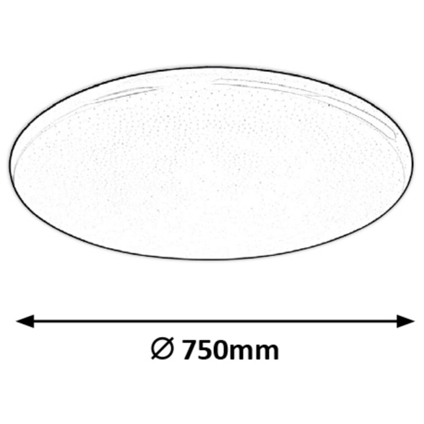 Rabalux - LED Stmívatelné stropní svítidlo RGB LED/60W/230V + DO