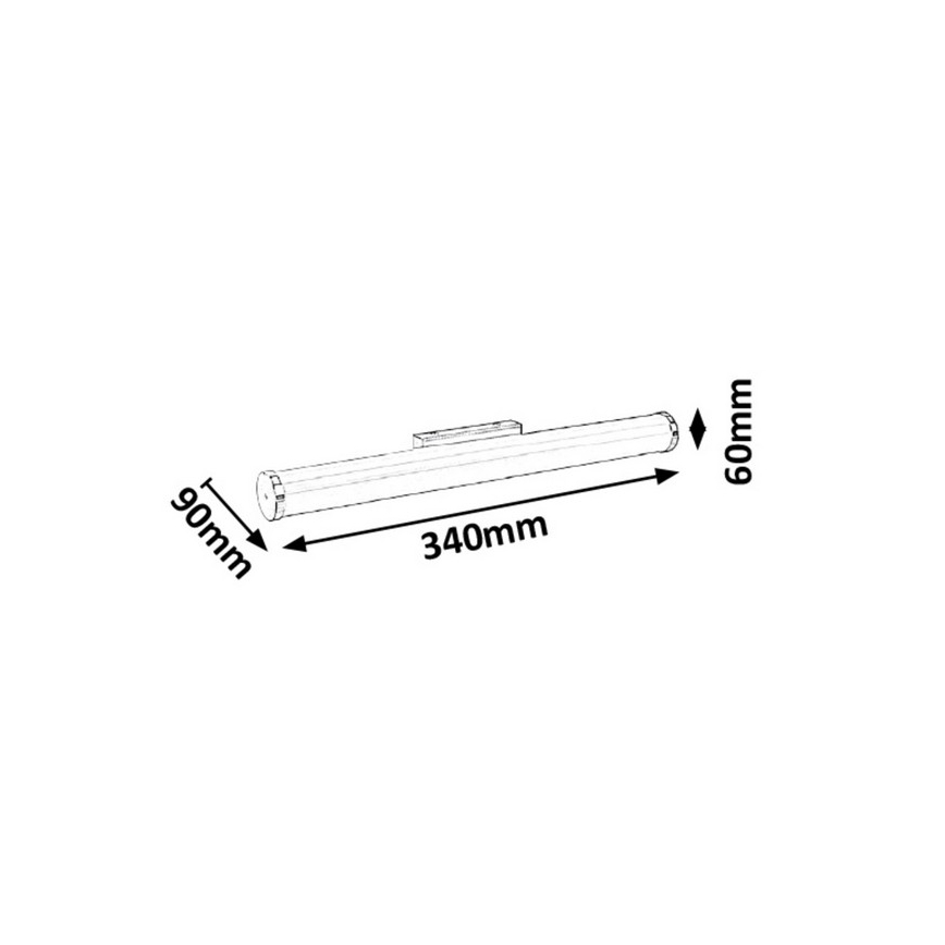 Rabalux - LED Koupelnové osvětlení zrcadla LED/6W/230V 34cm IP44