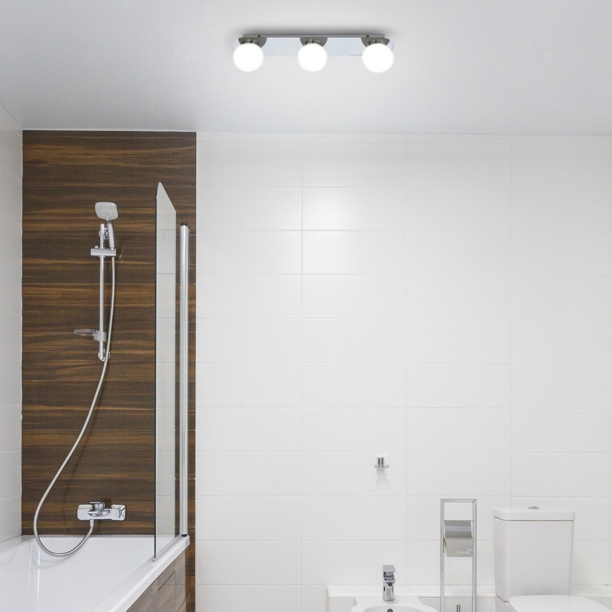 Rabalux - Koupelnové stropní svítidlo 3xG9/28W/230V IP44 10x45 cm