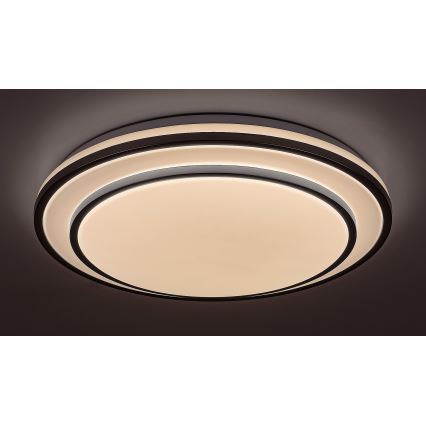 Rabalux - LED Stmívatelné stropní svítidlo LED/40W/230V 3000-6500K stříbrná + dálkové ovládání