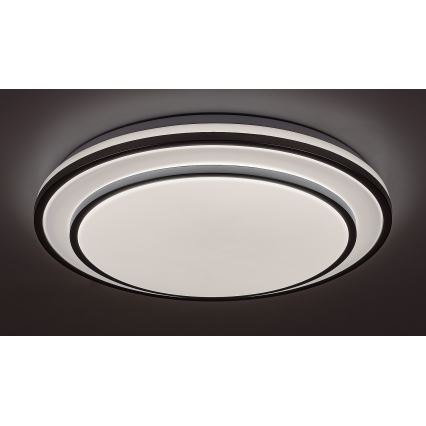 Rabalux - LED Stmívatelné stropní svítidlo LED/40W/230V 3000-6500K stříbrná + dálkové ovládání