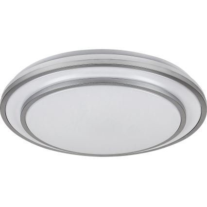 Rabalux - LED Stmívatelné stropní svítidlo LED/40W/230V 3000-6500K stříbrná + dálkové ovládání