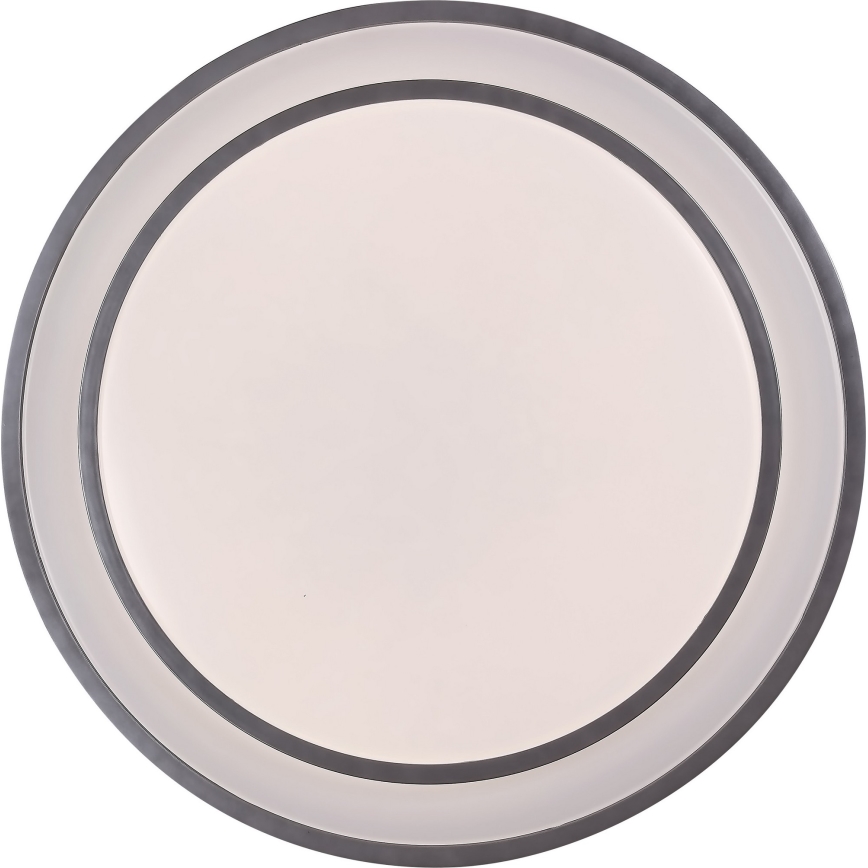 Rabalux - LED Stmívatelné stropní svítidlo LED/40W/230V 3000-6500K stříbrná + dálkové ovládání