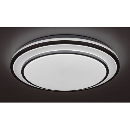 Rabalux - LED Stmívatelné stropní svítidlo LED/40W/230V 3000-6500K stříbrná + dálkové ovládání