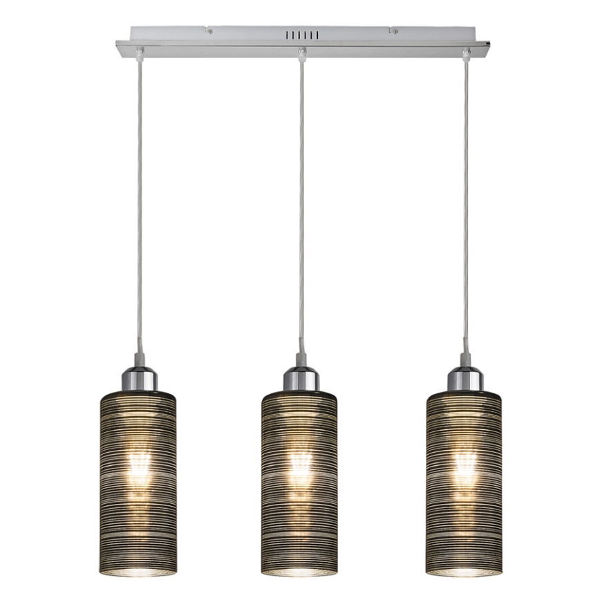 Rabalux - Lustr na lanku 3xE27/40W/230V