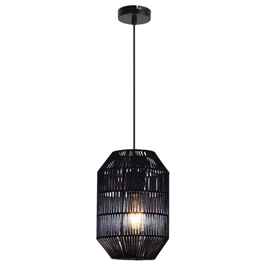 Rabalux 2221 - Lustr ARSENA 1XE27/60W/230V modrá