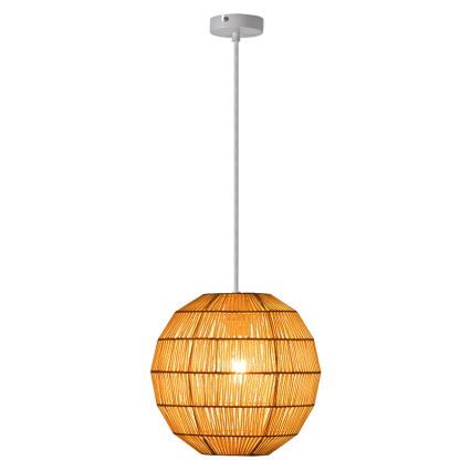 Rabalux 2222 - Lustr ARSENA 1XE27/60W/230V žlutá