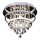 Rabalux 2237 - Křišťálový přisazený lustr PALLAS LED/32W/230V + 3xE14/40W