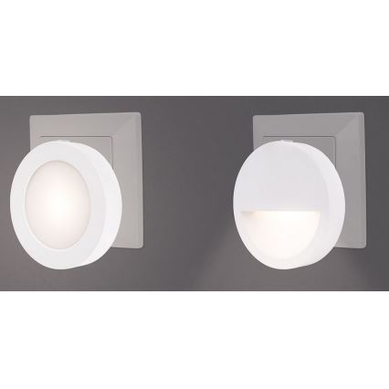 Rabalux - LED Noční světlo se senzorem LED/0,5W/230V 3000K pr. 65 mm