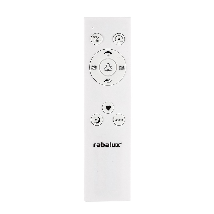 Rabalux - LED RGB Stmívatelné stropní svítidlo LED/22W/230V Wi-Fi Tuya + dálkové ovládání