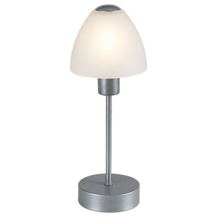 Rabalux - Stmívatelná stolní lampa 1xE14/40W/230V matný chrom
