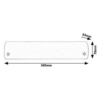 Rabalux - LED Podlinkové svítidlo LED/12W/230V