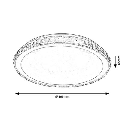 Rabalux - LED Stropní svítidlo LED/24W/230V