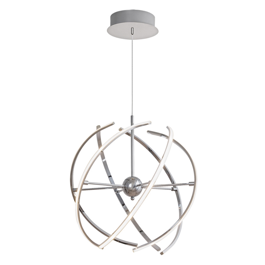 Rabalux 2433 - LED Lustr ALYSON LED/48W/230V stříbrná