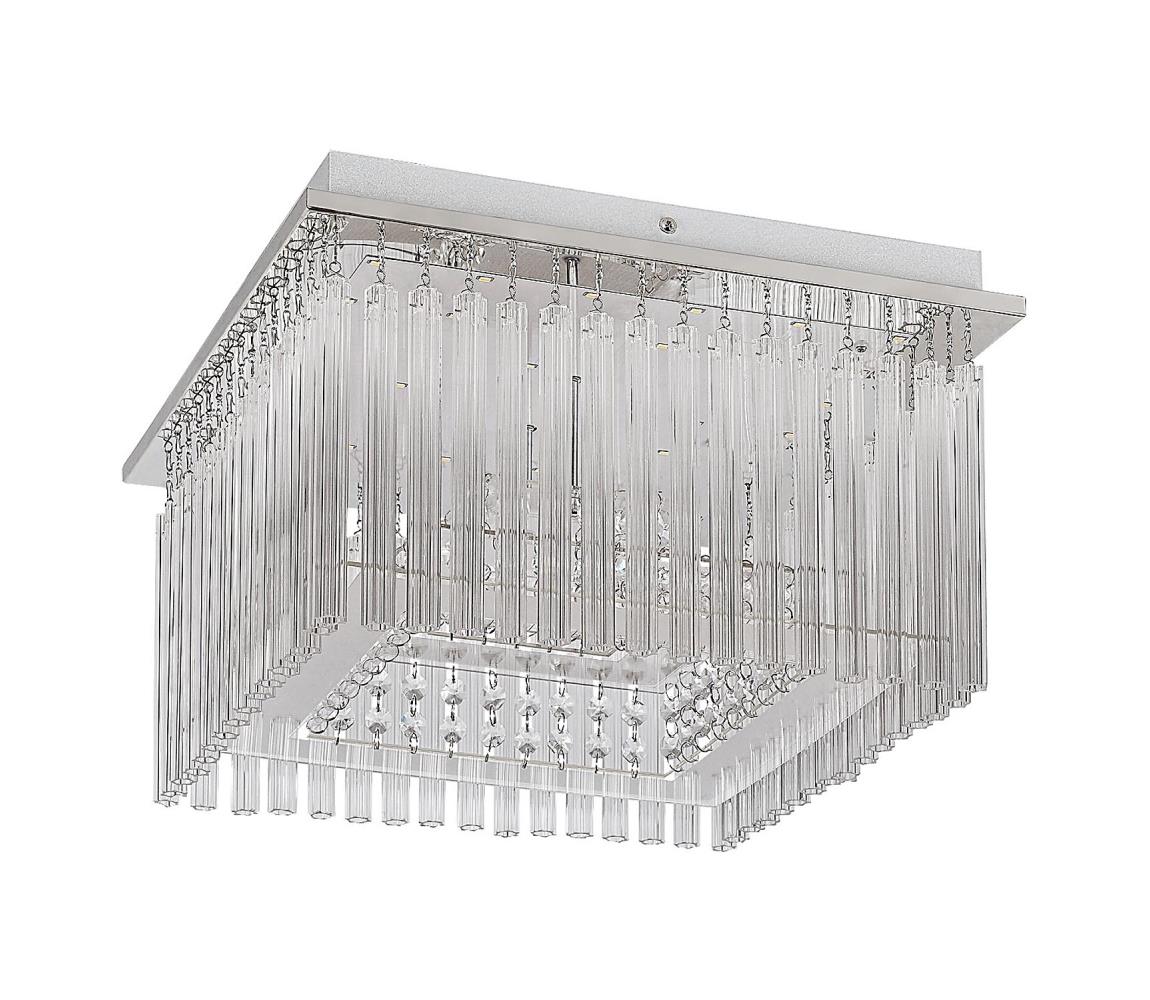 Rabalux Rabalux 2448 - LED Přisazený lustr DANIELLE LED/21W/230V matný chrom RL2448