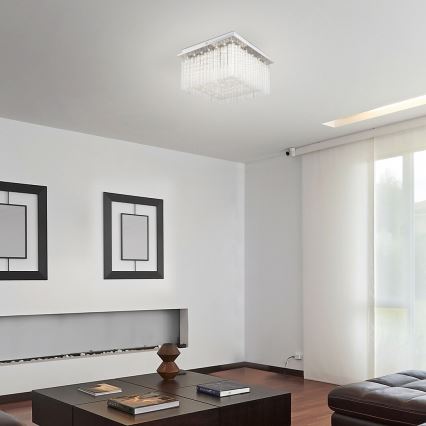 Rabalux - LED Přisazený lustr LED/21W/230V matný chrom