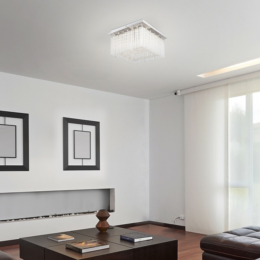 Rabalux - LED Přisazený lustr LED/21W/230V matný chrom