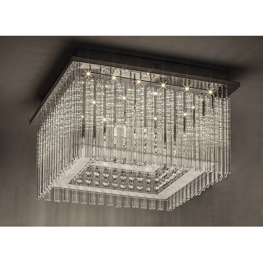 Rabalux - LED Přisazený lustr LED/21W/230V matný chrom