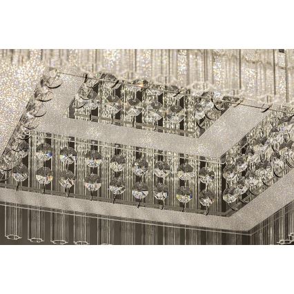 Rabalux - LED Přisazený lustr LED/21W/230V matný chrom