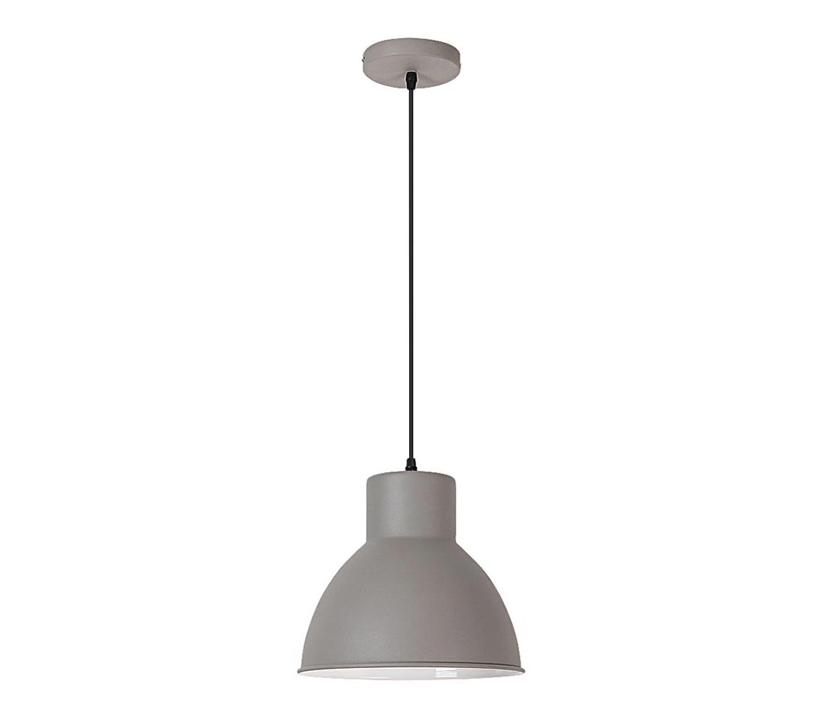 Rabalux Rabalux 2579 - Lustr DEREK 1xE27/60W/230V šedá RL2579