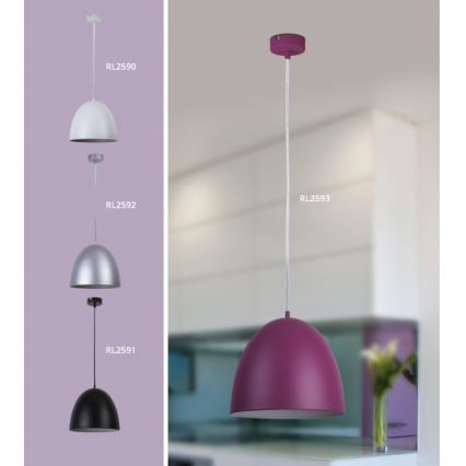 Rabalux - Lustr OLIVIA 1xE27/60W/230V