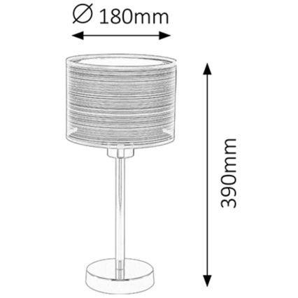 Rabalux - Stolní lampa E27/60W