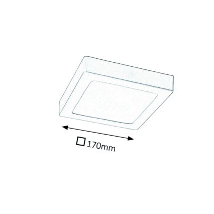 Rabalux - LED Stropní svítidlo LED/12W/230V