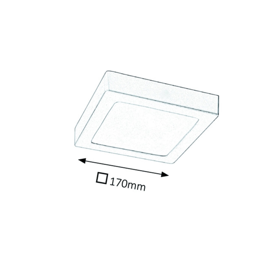 Rabalux - LED Stropní svítidlo LED/12W/230V