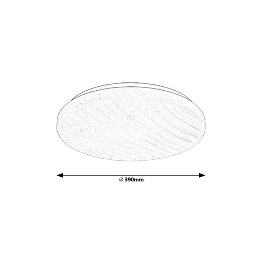 Rabalux - LED Stmívatelné stropní svítidlo LED/24W/230V