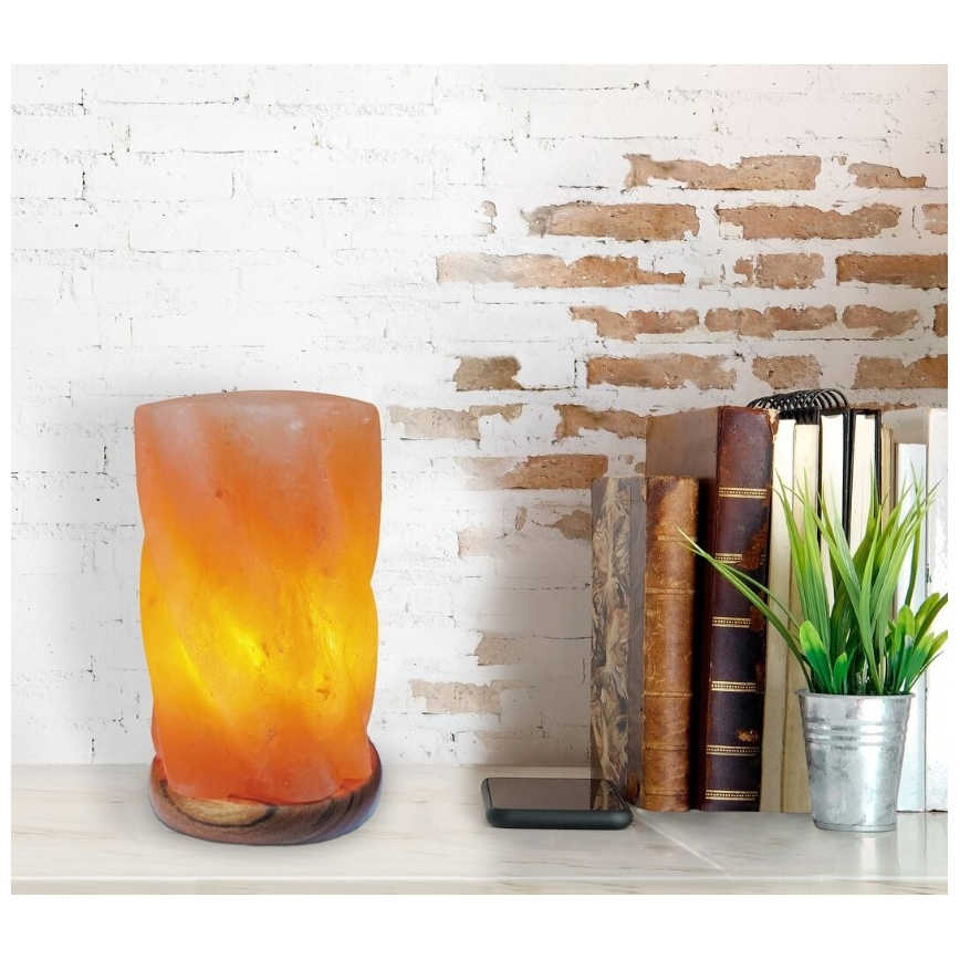 Rabalux - Solná lampa 1xE14/15W/230V akácie 3,6 kg