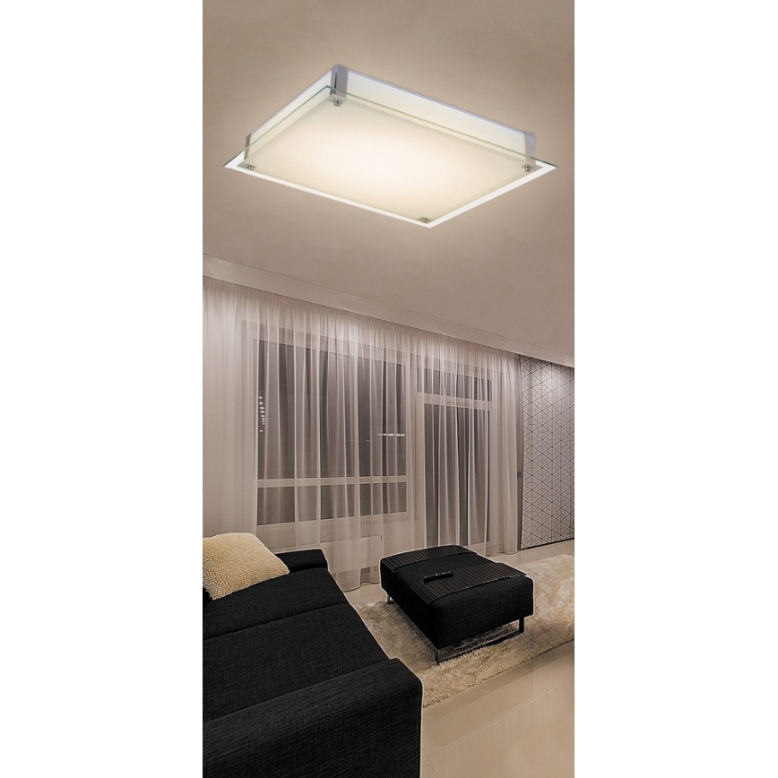 Rabalux - LED Stropní svítidlo CARL LED LED/36W/230V 48x48 cm bílá