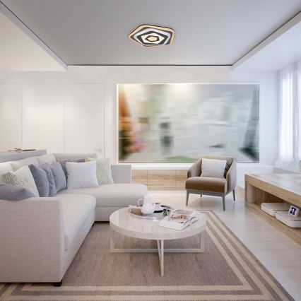 Rabalux - LED Stmívatelné stropní svítidlo LED/54W/230V + DO 48x48 cm