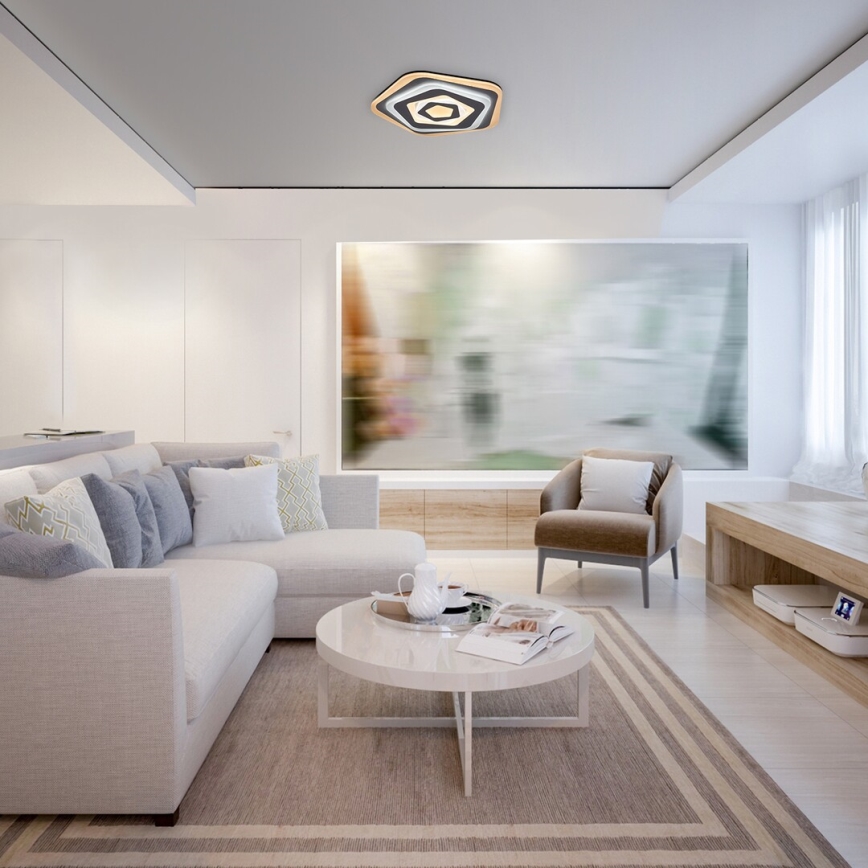 Rabalux - LED Stmívatelné stropní svítidlo LED/54W/230V + DO 48x48 cm