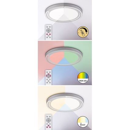 Rabalux - LED RGB Stmívatelné svítidlo LED/40W/230V 2700-6500 Wi-Fi pr. 50 cm + Do