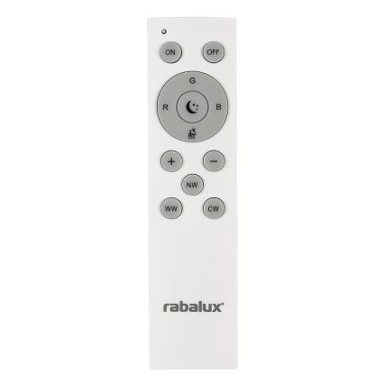 Rabalux - LED RGB Stmívatelné svítidlo LED/40W/230V 2700-6500 Wi-Fi pr. 50 cm + Do