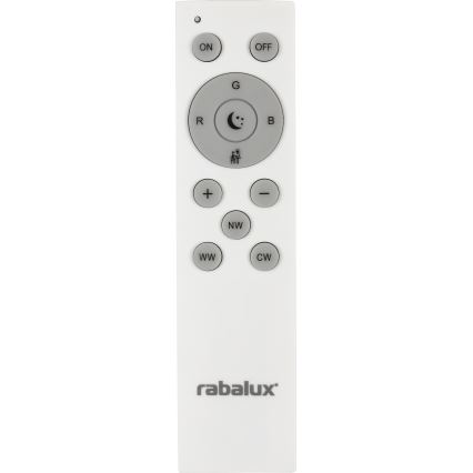 Rabalux - LED RGB Stmívatelné svítidlo LED/40W/230V 2700-6500 Wi-Fi pr. 50 cm + Do