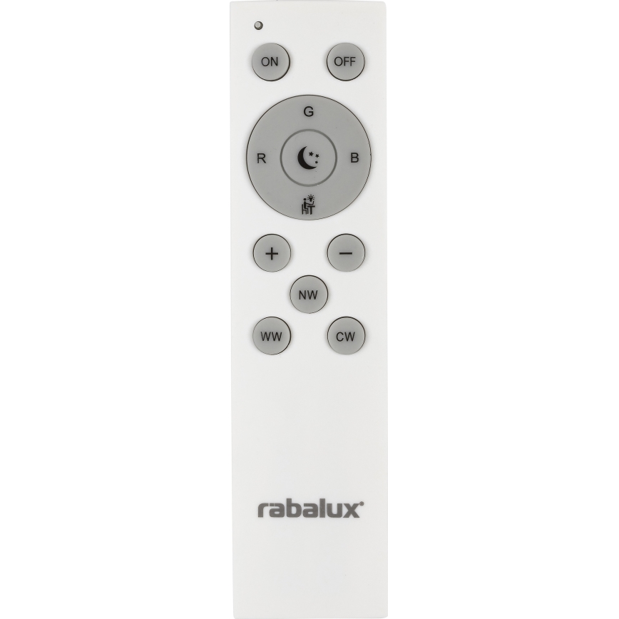 Rabalux - LED RGB Stmívatelné svítidlo LED/40W/230V 2700-6500 Wi-Fi pr. 50 cm + Do