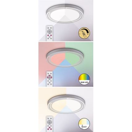 Rabalux - LED RGB Stmívatelné svítidlo LED/40W/230V 2700-6500 Wi-Fi pr. 50 cm + Do