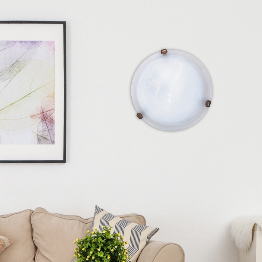 Rabalux - Stropní svítidlo 1xE27/60W/230V alabastrové sklo