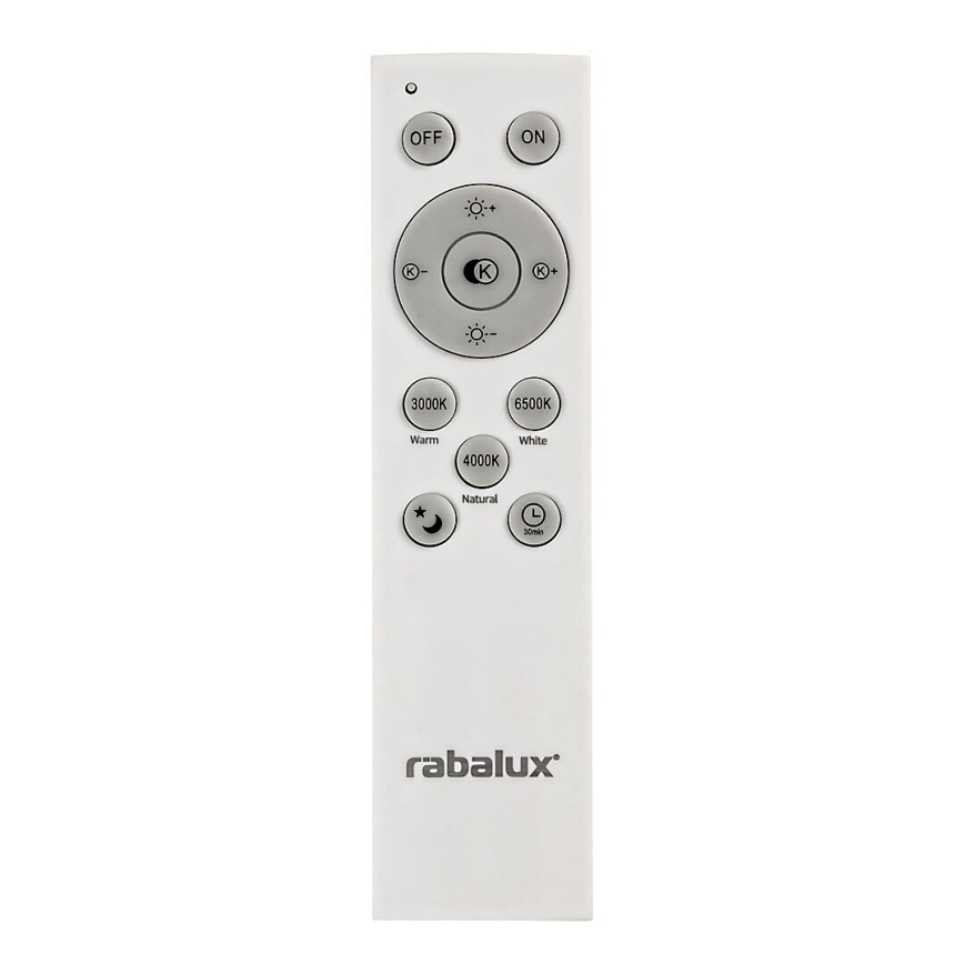 Rabalux - LED Stmívatelné stropní svítidlo LED/72W/230V 3000-6500K + dálkové ovládání