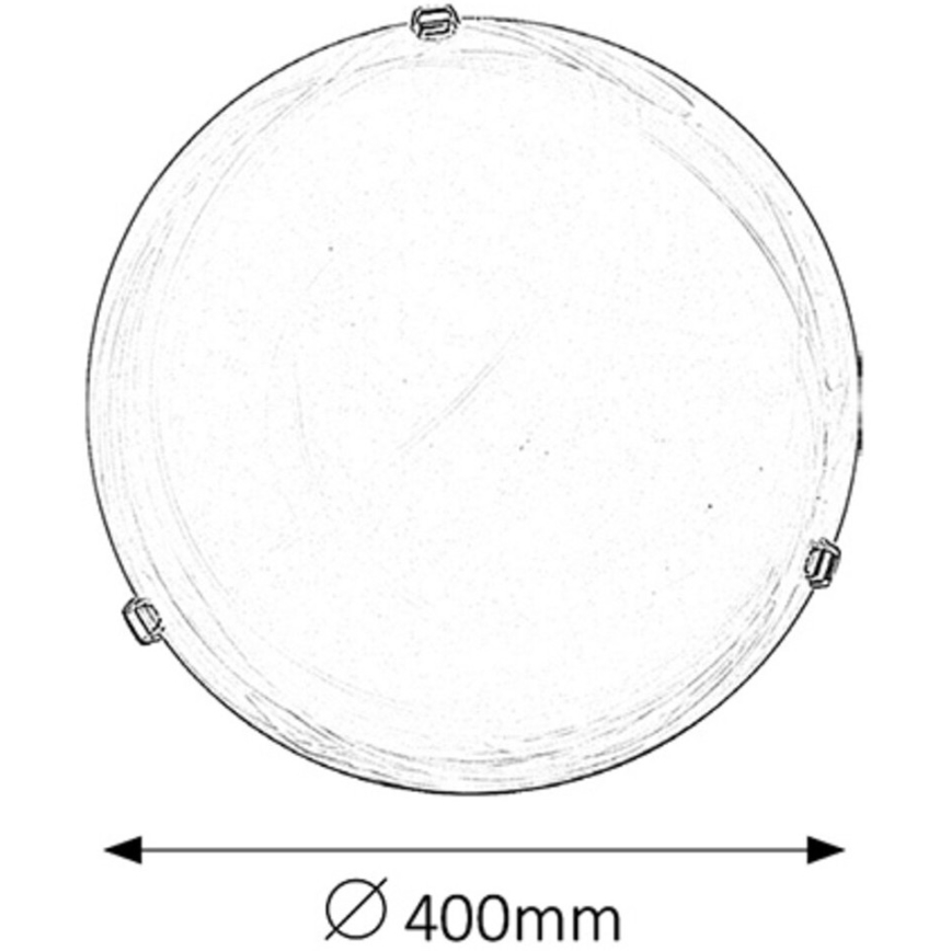 Rabalux - Stropní svítidlo 2xE27/60W/230V alabastrové sklo