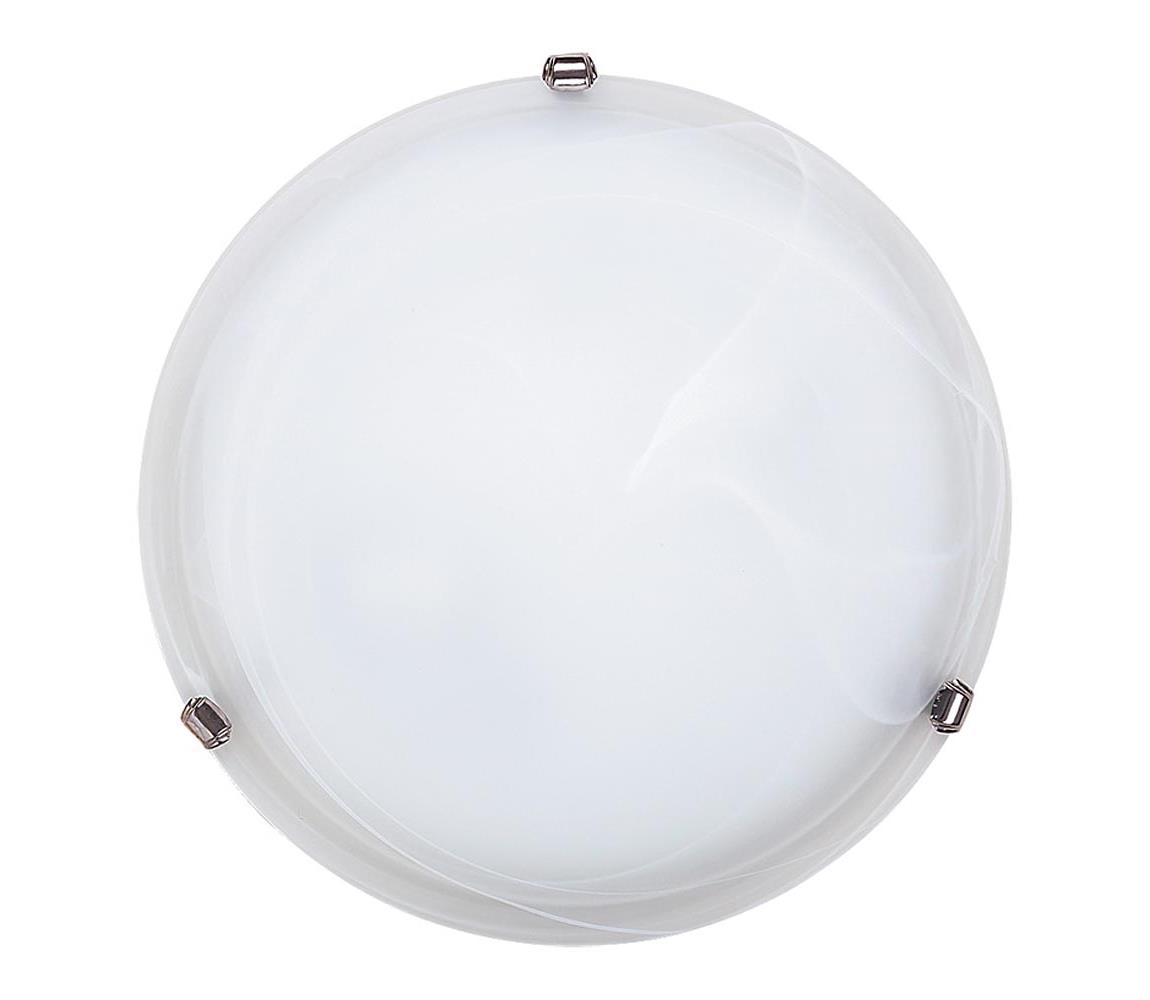 Rabalux 3302 - Stropní svítidlo ALABASTRO 2xE27/60W/230V alabastrové sklo 3302 Lesklý chrom,Bílá