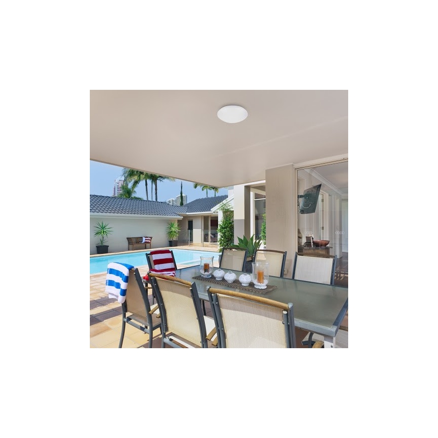Rabalux - LED Koupelnové stropní svítidlo se senzorem LED/12W/230V IP44