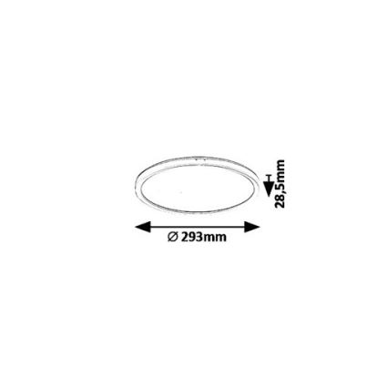 Rabalux - LED Stropní svítidlo LED/18W/230V