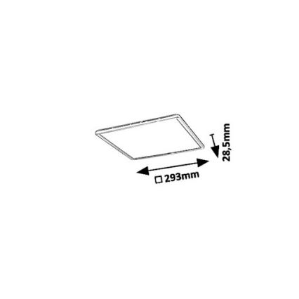 Rabalux - LED Stropní svítidlo LED/18W/230V