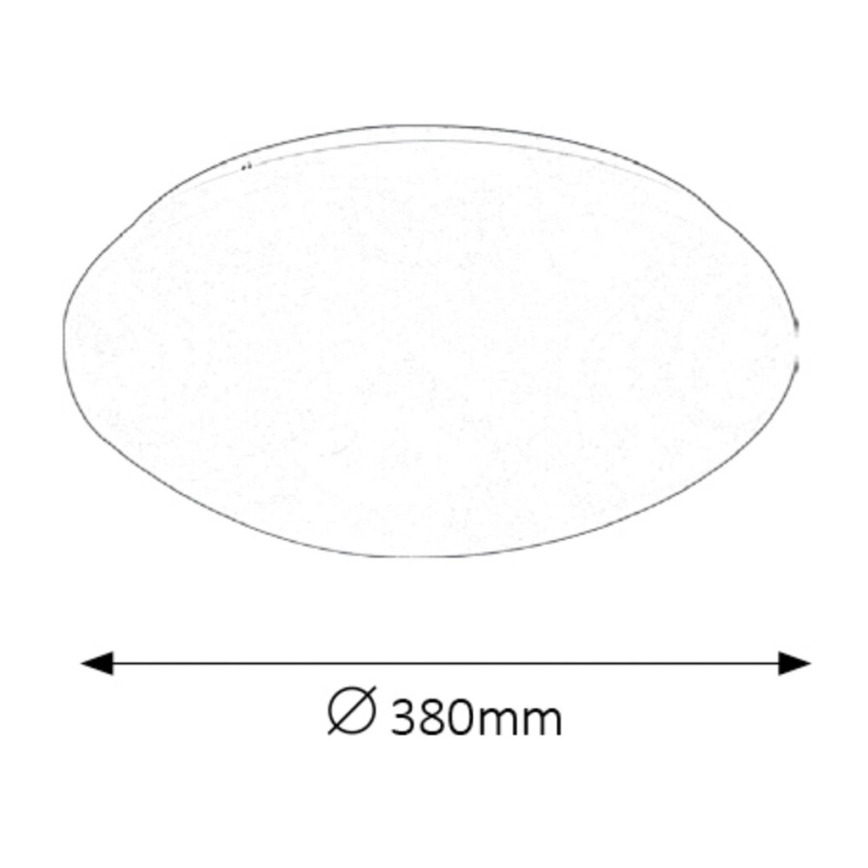 Rabalux - LED Koupelnové stropní svítidlo LED/24W/230V IP44